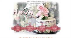 Desktop Screenshot of hovacake.com